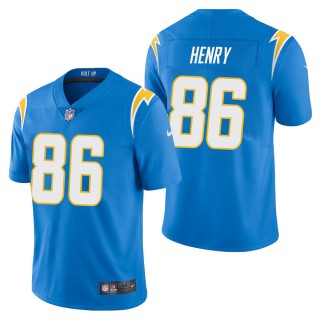 Men's Los Angeles Chargers Hunter Henry Powder Blue Vapor Limited Jersey