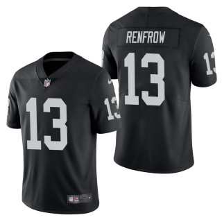 Men's Las Vegas Raiders Hunter Renfrow Black Vapor Untouchable Limited Jersey