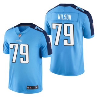 Men's Tennessee Titans Isaiah Wilson Light Blue Vapor Untouchable Limited Jersey