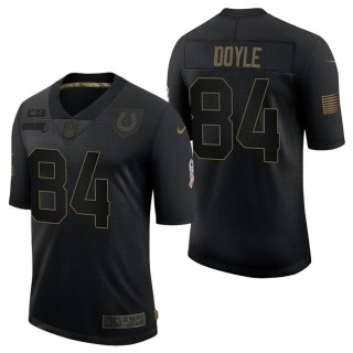 Men's Indianapolis Colts Jack Doyle Black Salute to Service Jersey