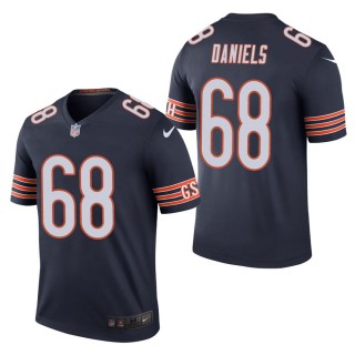 Men's Chicago Bears James Daniels Navy Color Rush Legend Jersey