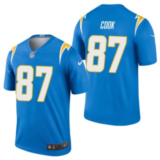 Men's Los Angeles Chargers Jared Cook Powder Blue Legend Jersey