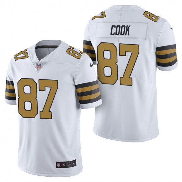 Men's New Orleans Saints Jared Cook White Color Rush Limited Jersey
