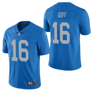 Men's Detroit Lions Jared Goff Blue Vapor Untouchable Limited Jersey