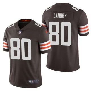 Men's Cleveland Browns Jarvis Landry Brown Vapor Limited Jersey