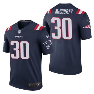Men's New England Patriots Jason McCourty Navy Color Rush Legend Jersey