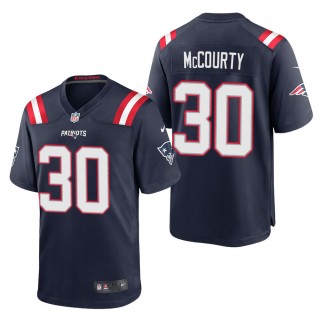 Men's New England Patriots Jason McCourty Navy Game Jersey