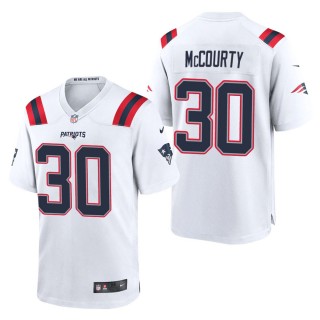 Men's New England Patriots Jason McCourty White Game Jersey