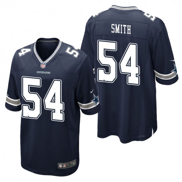 Men's Dallas Cowboys Jaylon Smith Navy Game Jersey