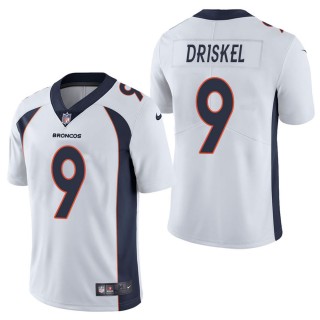 Men's Denver Broncos Jeff Driskel White Vapor Untouchable Limited Jersey