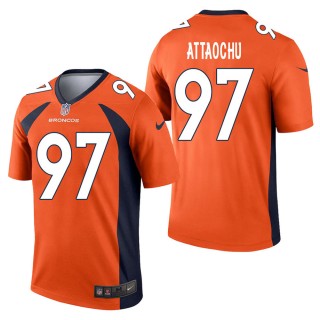 Men's Denver Broncos Jeremiah Attaochu Orange Legend Jersey