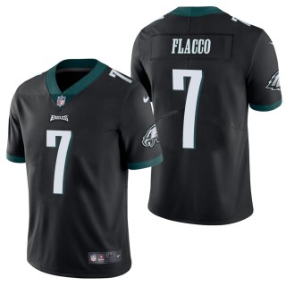 Men's Philadelphia Eagles Joe Flacco Black Vapor Limited Jersey