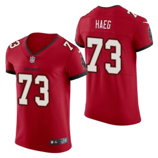 Men's Tampa Bay Buccaneers Joe Haeg Red Vapor Elite Jersey