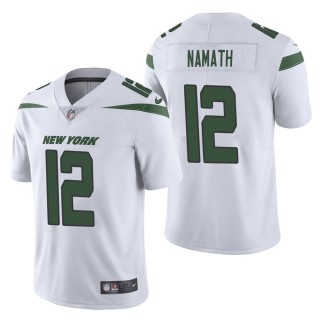 Men's New York Jets Joe Namath White Vapor Untouchable Limited Jersey