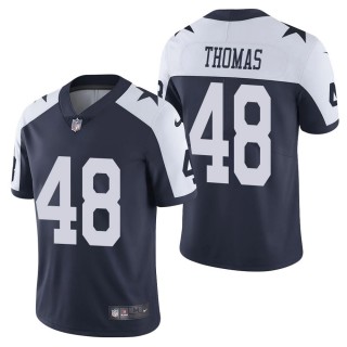 Men's Dallas Cowboys Joe Thomas Navy Alternate Vapor Limited Jersey