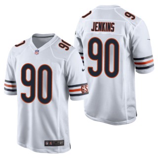 Men's Chicago Bears John Jenkins White Game Jersey