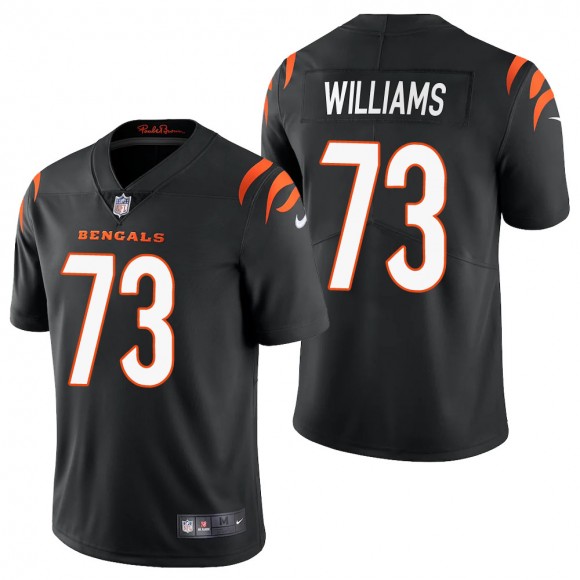 Men's Cincinnati Bengals Jonah Williams Black 2021 Vapor Limited Jersey