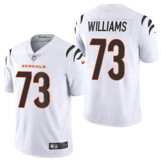 Men's Cincinnati Bengals Jonah Williams White 2021 Vapor Limited Jersey