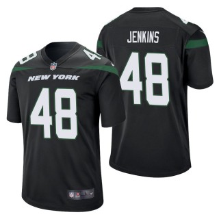 Men's New York Jets Jordan Jenkins Black Game Jersey