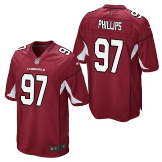 Men's Arizona Cardinals Jordan Phillips Cardinal Game Jersey