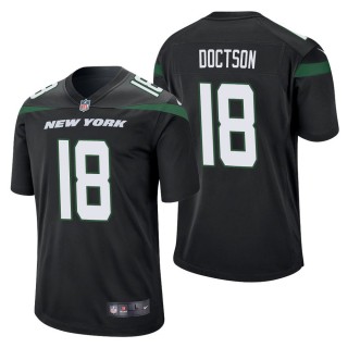 Men's New York Jets Josh Doctson Black Game Jersey