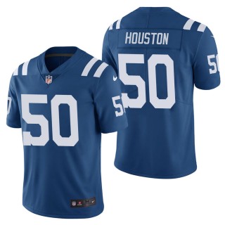 Men's Indianapolis Colts Justin Houston Royal Color Rush Limited Jersey