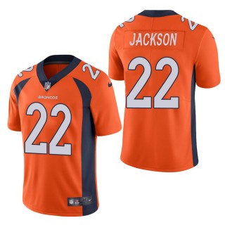 Men's Denver Broncos Kareem Jackson Orange Vapor Untouchable Limited Jersey