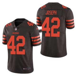 Men's Cleveland Browns Karl Joseph Brown Color Rush Limited Jersey