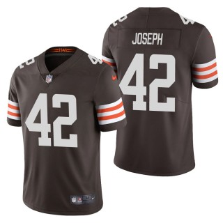 Men's Cleveland Browns Karl Joseph Brown Vapor Limited Jersey