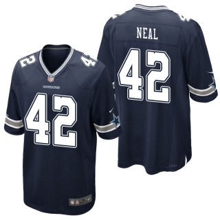 Men's Dallas Cowboys Keanu Neal Navy Game Jersey