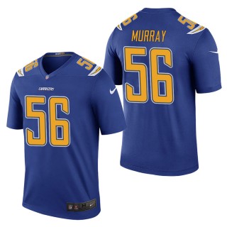 Men's Los Angeles Chargers Kenneth Murray Royal Color Rush Legend Jersey