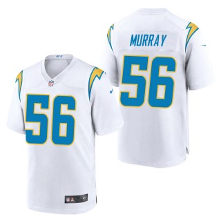 Men's Los Angeles Chargers Kenneth Murray White Game Jersey