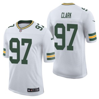 Men's Green Bay Packers Kenny Clark White Vapor Untouchable Limited Jersey