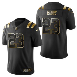 Men's Indianapolis Colts Kenny Moore Black Golden Edition Jersey