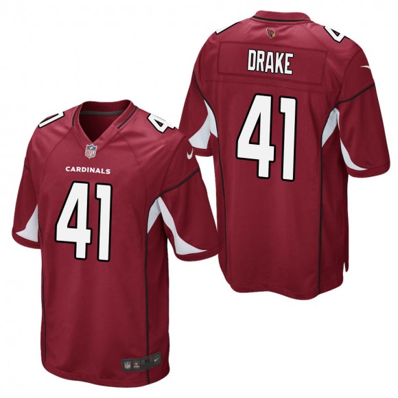 Men's Arizona Cardinals Kenyan Drake Cardinal Game Jersey