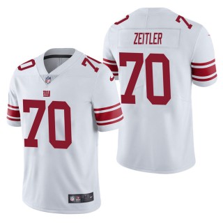 Men's New York Giants Kevin Zeitler White Vapor Untouchable Limited Jersey