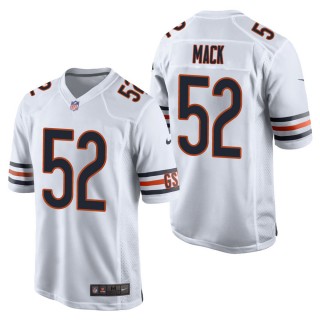 Men's Chicago Bears Khalil Mack White Game Jersey