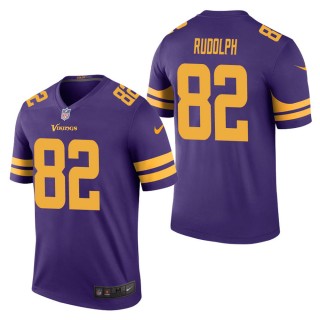 Men's Minnesota Vikings Kyle Rudolph Purple Color Rush Legend Jersey