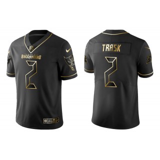 Men's Tampa Bay Buccaneers Kyle Trask Black Golden Edition Jersey