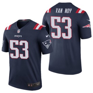 Men's New England Patriots Kyle Van Noy Navy Color Rush Legend Jersey