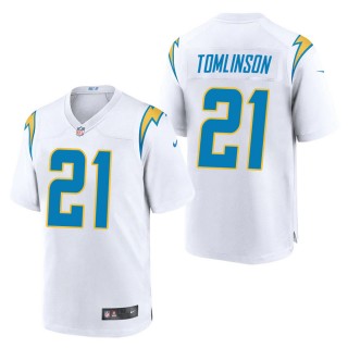 Men's Los Angeles Chargers LaDainian Tomlinson White Game Jersey