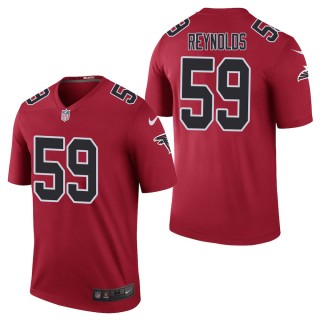 Men's Atlanta Falcons LaRoy Reynolds Red Color Rush Legend Jersey