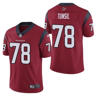 Men's Houston Texans Laremy Tunsil Red Vapor Untouchable Limited Jersey