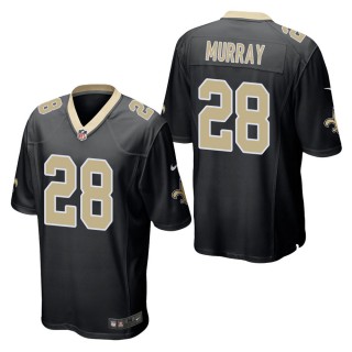 Men's New Orleans Saints Latavius Murray Black Game Jersey