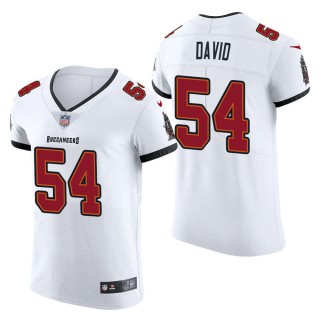 Men's Tampa Bay Buccaneers Lavonte David White Vapor Elite Jersey