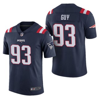 Men's New England Patriots Lawrence Guy Navy Color Rush Limited Jersey