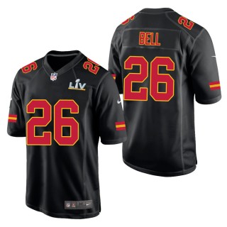 Men's Kansas City Chiefs Le'Veon Bell Black Super Bowl LV Jersey