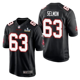 Men's Tampa Bay Buccaneers Lee Roy Selmon Black Super Bowl LV Jersey