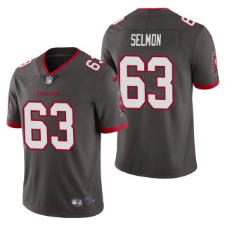 Men's Tampa Bay Buccaneers Lee Roy Selmon Pewter Vapor Limited Jersey