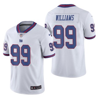 Men's New York Giants Leonard Williams White Color Rush Limited Jersey